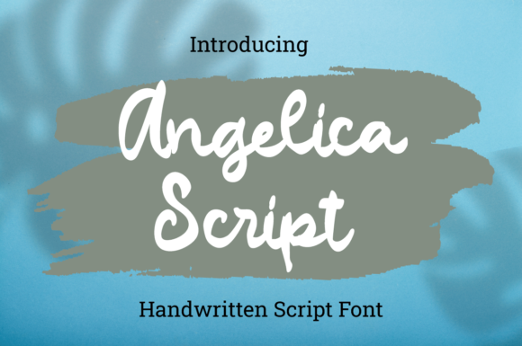 Angelica Script: A Delicate Handwritten Font