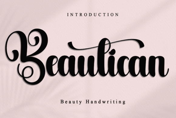Beautican: The Elegant Script Font That Elevates Real Projects—When Used Right