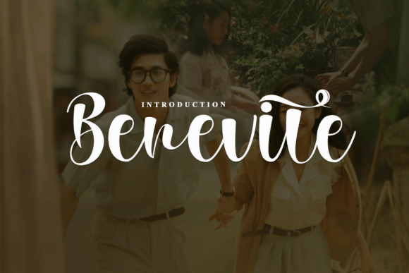 Benevite: A Handwritten Font for Expressive Branding and Design