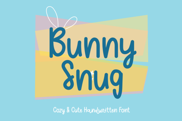 Bunnysnug: A Whimsical Handwritten Font with Purpose