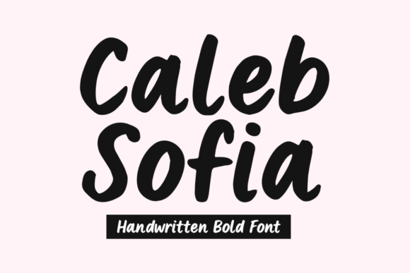 Caleb Sofia: Bold Handwritten Energy