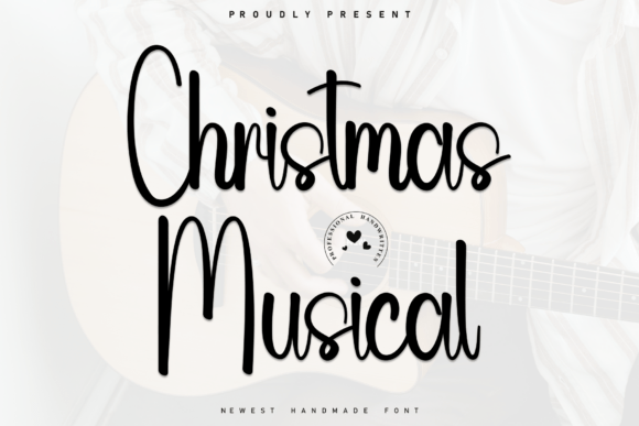 Christmas Musical: A Handwritten Font with Charm