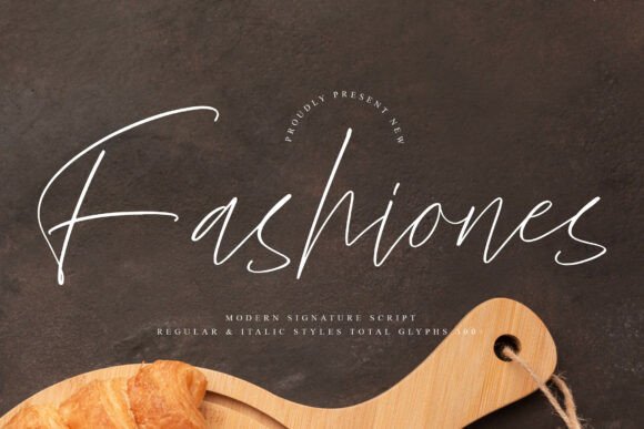 Fashiones: Elegant Script for Modern Design