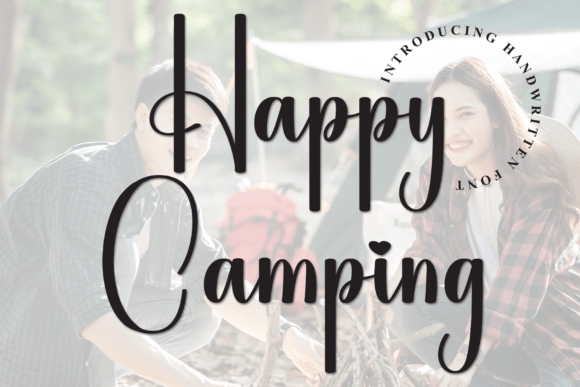 Happy Camping: A Stylish Handwritten Font for Meaningful Design Workflows