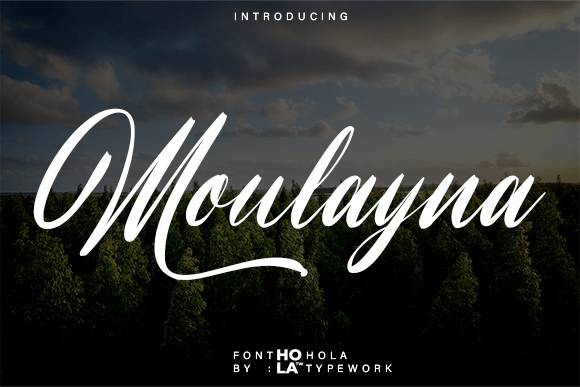 Moulayna: A Handwritten Font That Feels Human in a Digital World