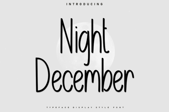 Night December: A Handwritten Font with Effortless Charm