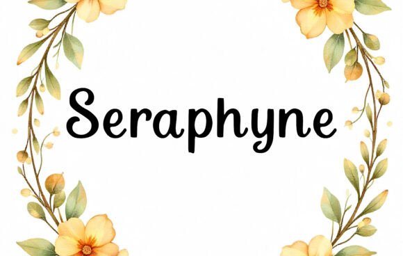 Seraphyne: Whimsical Handwritten Font