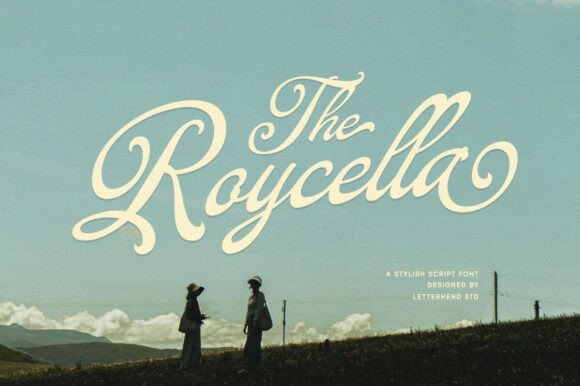 The Roycella Script: Where Vintage Elegance Meets Real-World Design